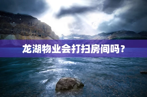 龙湖物业会打扫房间吗？