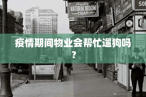 疫情期间物业会帮忙遛狗吗？
