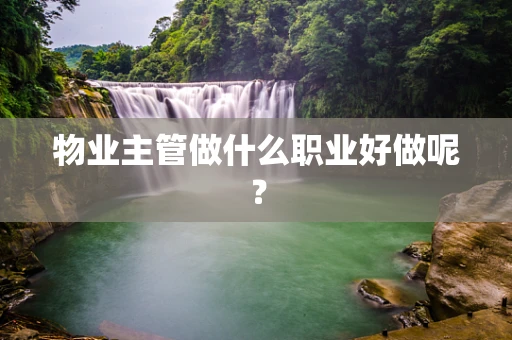 物业主管做什么职业好做呢？