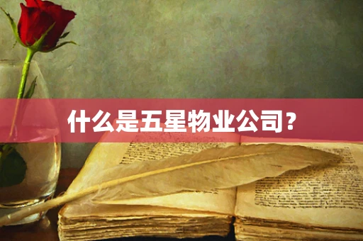 什么是五星物业公司？