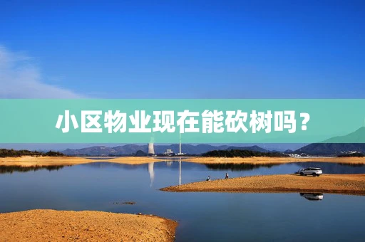 小区物业现在能砍树吗？