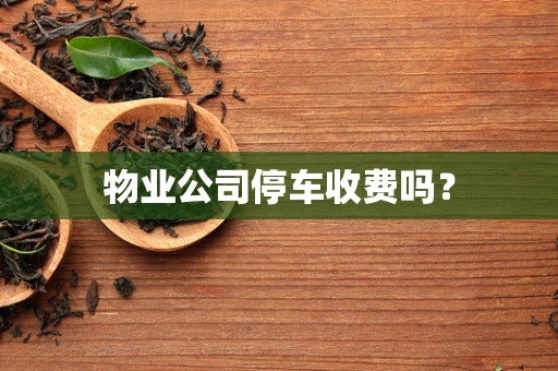 物业公司停车收费吗？