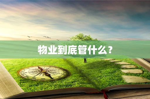 物业到底管什么？