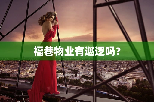 福巷物业有巡逻吗？
