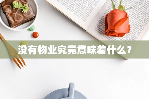 没有物业究竟意味着什么？