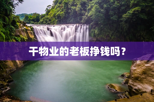 干物业的老板挣钱吗？