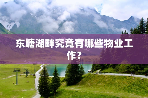 东塘湖畔究竟有哪些物业工作？