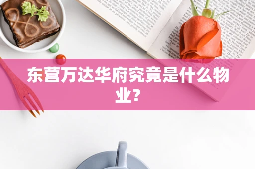 东营万达华府究竟是什么物业？