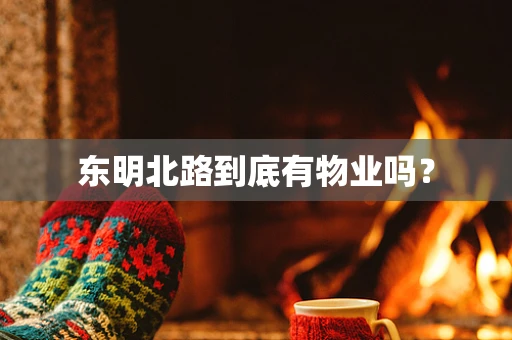 东明北路到底有物业吗？