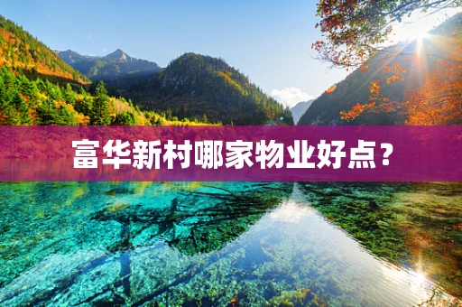 富华新村哪家物业好点？