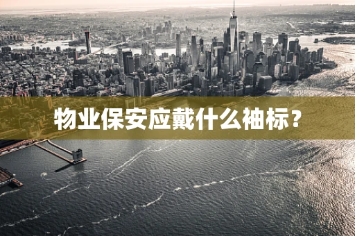 物业保安应戴什么袖标？