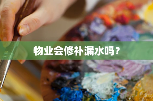 物业会修补漏水吗？