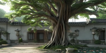 榕树苑物业管事吗？