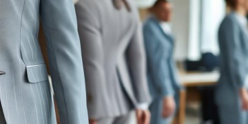 物业客服应该穿什么样的西装呢？