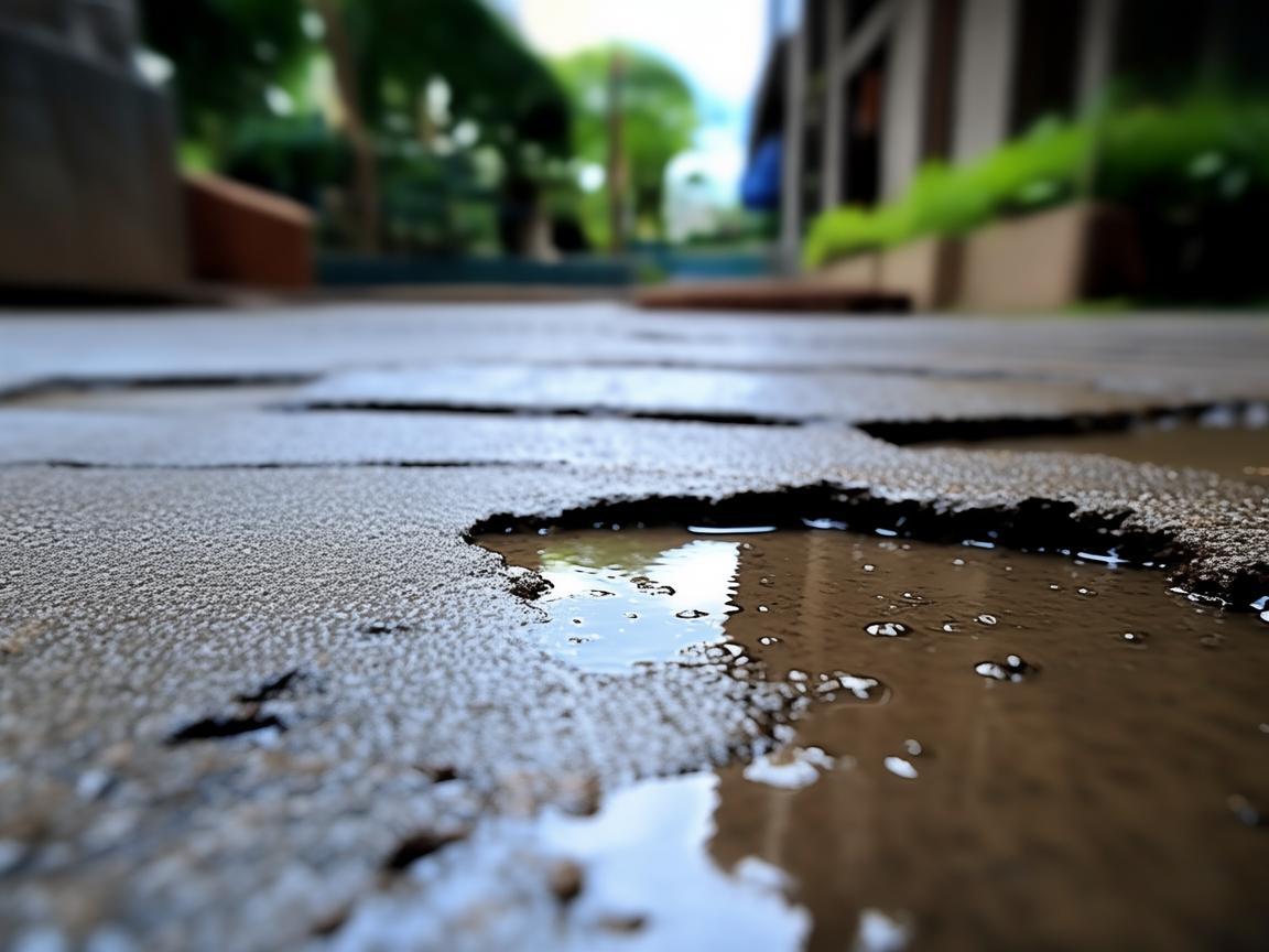 地面渗水物业到底管不管？